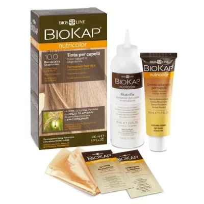 BIOKAP  Coloration 10.0 Blond extra Clair - Nutricolor