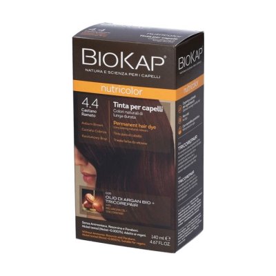BIOKAP  Coloration 4.4 Ch&acirc;tain Cuivr&eacute; - Nutricolor