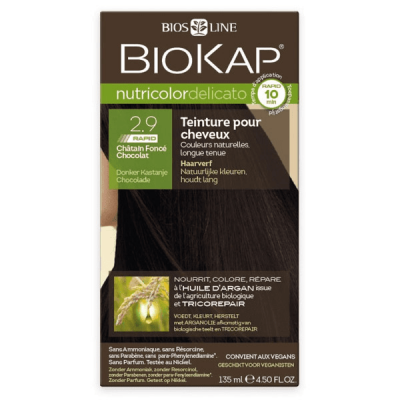 BIOKAP  Delicato Rapid Tinte 2,9 Casta&ntilde;o Oscuro Chocolate 135ml