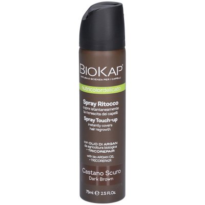 BIOKAP  Nutricolor Spray Retouche Racines Ch&acirc;tain Fonc&eacute; 75 ml