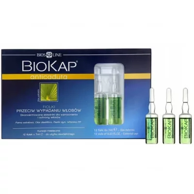 BIOKAP  Refuerzo Antica&iacute;da de Cabello Tricofoltil 12uds