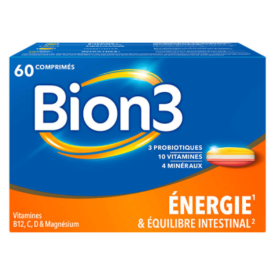 BION 3  energie continue 60 comprim&eacute;s