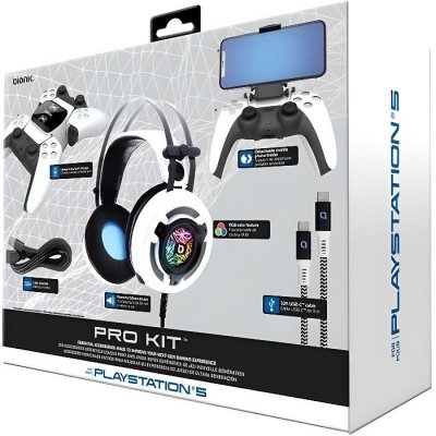 BIONIK  Bnk-9083 5 In 1 Ps5 Accessories Pack Multicolore