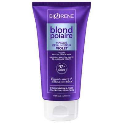 BIORENE Bior&egrave;ne Blond Polaire D&eacute;jaunisseur Soin Violet 150 ml - Tube 150 ml