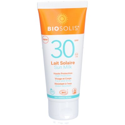 BIOSOLIS  - Lait Solaire SPF30 peaux mixtes - 100 ml