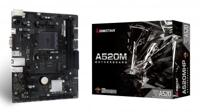 BIOSTAR  A520MHP carte m&egrave;re AMD A520 Emplacement AM4 micro ATX - Neuf
