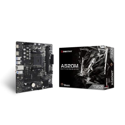 BIOSTAR  A520mt Carte M&egrave;re Emplacement Am4