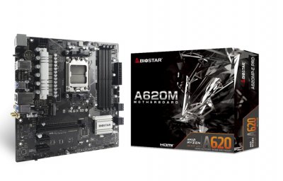 BIOSTAR  A620mp-e Pro Carte M&egrave;re Amd A620 Emplacement Am5 Micro Atx