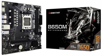 BIOSTAR  B650MT carte m&egrave;re AMD B650 Emplacement AM5 micro ATX