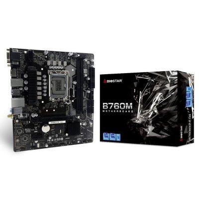 BIOSTAR  B760MX2-E D4 carte m&egrave;re Intel B760 LGA 1700 micro ATX
