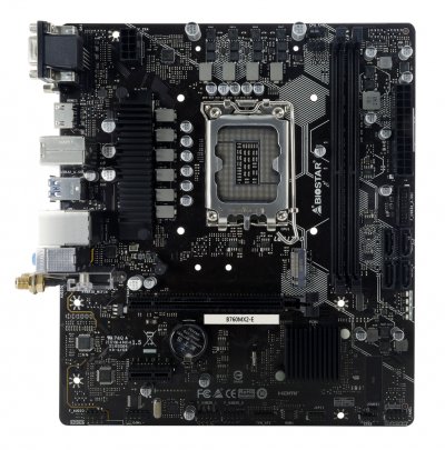 BIOSTAR  B760MX2-E, Socket 1700 carte m&egrave;re