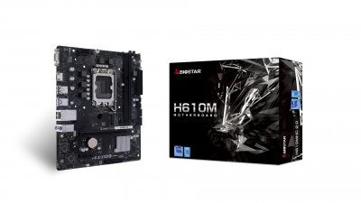 BIOSTAR  H610MHC 2.0 carte m&egrave;re Intel H610 LGA 1700 micro ATX