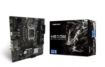 BIOSTAR  H610MT-E carte m&egrave;re Intel H610 LGA 1700 micro ATX 