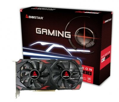 BIOSTAR  Radeon Rx 580 8gb Gddr5 Graphics Card (va5815tq82) 