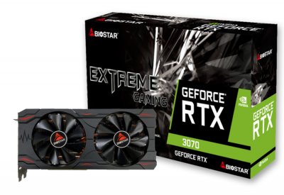 BIOSTAR  VN3706RM82 carte graphique NVIDIA GeForce RTX 3070 GDDR6, Carte graphique
