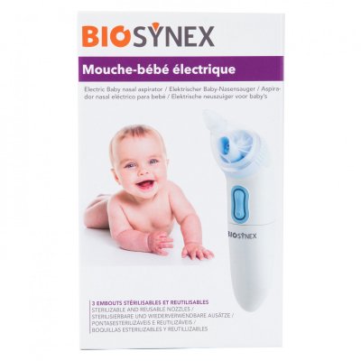 BIOSYNEX  Mouche b&eacute;b&eacute;&eacute;lectrique 3 embouts