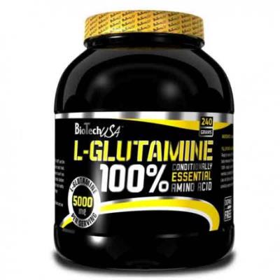 BIOTECH USA  100% L-Glutamine 240g - Glutamine