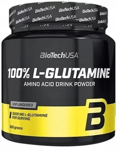 BIOTECH USA  100% L-Glutamine 500g - Glutamine