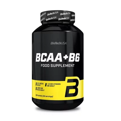 BIOTECH USA  Bcaa+b6 (100tabs) BCAA 2:1:1 rapport acides amin&eacute;s BCAA + Vitamine B6