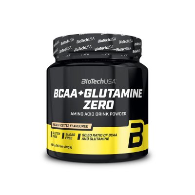 BIOTECH USA  BCAA + Glutamine Zero 480 g - BCAA