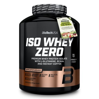BIOTECH USA  Iso Whey Zero 1816g/caf&eacute; - Isolat&nbsp;de&nbsp;lactos&eacute;rum