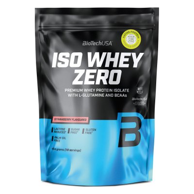 BIOTECH USA  Iso Whey Zero 454g - Isolat&nbsp;de&nbsp;lactos&eacute;rum