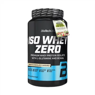 BIOTECH USA  Iso Whey Zero 908g Chocolat blanc - Isolat&nbsp;de&nbsp;lactos&eacute;rum