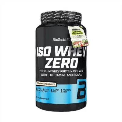 BIOTECH USA  Iso Whey Zero 908g Tiramisu - Isolat&nbsp;de&nbsp;lactos&eacute;rum