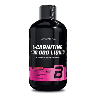 BIOTECH USA  L-Carnitine 100000 Liquid Cerise 500ml