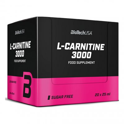 BIOTECH USA  L-Carnitine 3000mg 1 flacon - L-carnitine