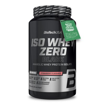 BIOTECH USA BioTechUSA - Iso Whey Zero Black #fresa 908 Gr Proteine&Shakes 908 g