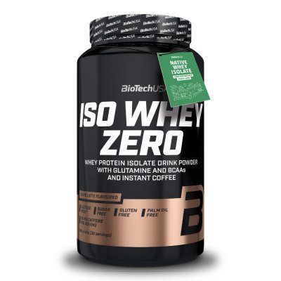 BIOTECH USA BioTechUSA+Iso Whey Zero, Caffe Latte 908 g
