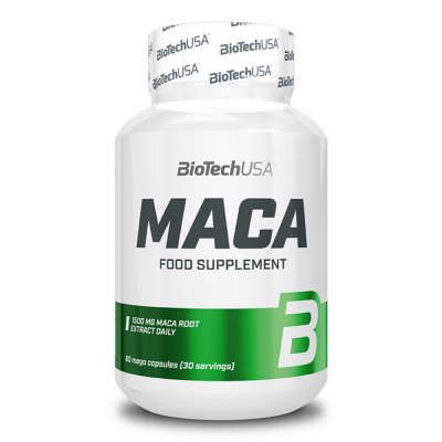 BIOTECH USA BioTechUSA Maca, Compl&eacute;ment alimentaire en g&eacute;lule contenant d&rsquo;extrait de maca, 60 g&eacute;lules