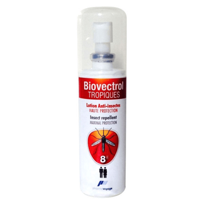 PHARMAVOYAGE BIOVECTROL tropiques lotion anti-insectes flacon spray 75ml