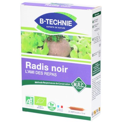 BIOTECHNIE Biover Artichaut/noir de raifort 20 ampoules x 10 ml
