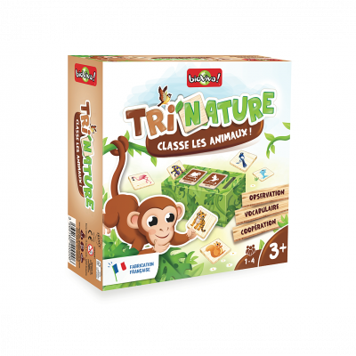 BIOVIVA  - Tri'Nature - Jeux de soci&eacute;t&eacute; ludique pour enfant d&egrave;s 3 ans - 1 &agrave; 4 joueurs - 400206