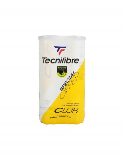Bipack de 8 balles de tennis technifibre