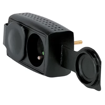 LEGRAND Biplite 10 / 16a eclipse noir  050470