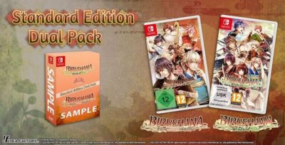 JUST FOR GAMES MAXIMUM ENT. Birushana Rising Flower Of Genpei & Winds Of Fate Dual Pack SWITCH