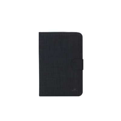 RIVACASE Biscayne 3314 Universal - Etui &agrave; rabat pour tablette - polyester - noir - 8