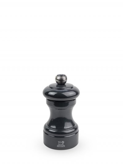 PEUGEOT Bistro Moulin &agrave; poivre manuel en bois laqu&eacute;, ardoise, 10 cm - 4'