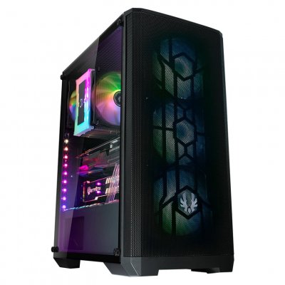 BITFENIX  Nova Mesh SE TG Black - Verre tremp&eacute;