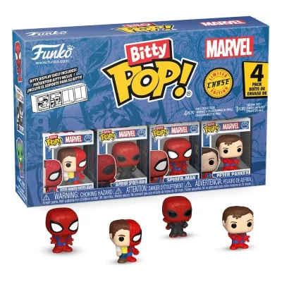 FUNKO Bitty POP: Spider-Man - Parker Split 4pcs