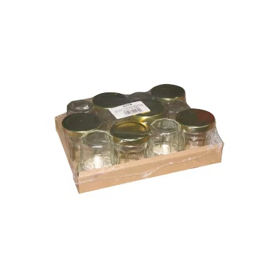 MANUTAN BJ Lot de 12 confituriers avec couvercle - 44 ml