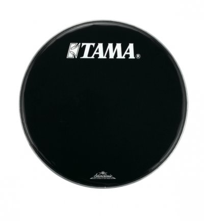 TAMA Bk22bmtt - Peau De R&eacute;sonnance Noire 22 Logo  Starclassic