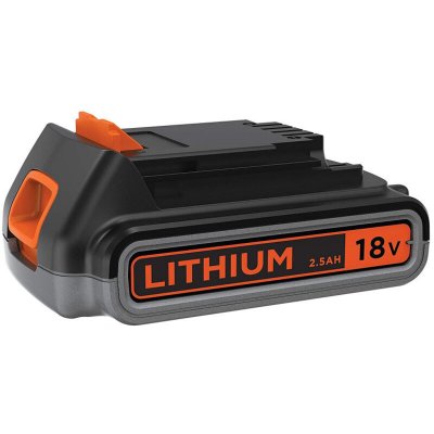 BLACK & DECKER Black and Decker - Batterie 18 V 2.5 Ah Lithium-ion - BL2518
