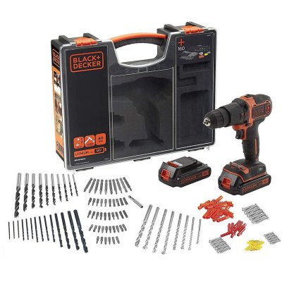 BLACK & DECKER Black and Decker - Perceuse &agrave; percussion sans fil 18 V Lithium 