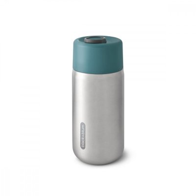 BLACK+BLUM BLACK + BLUM Tasse &agrave; caf&eacute;, en acier inoxydable, oc&eacute;an, 340 ml