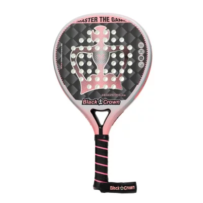 BLACK CROWN  Hurricane 2.0 - Noir - Raquette de Padel taille UNICA