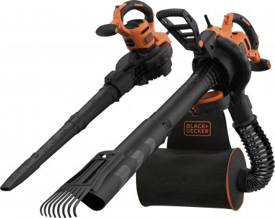 BLACK & DECKER  3000W 3in1 Aspirateur, 72 l Sac de ramassage - BEBLV301-QS
